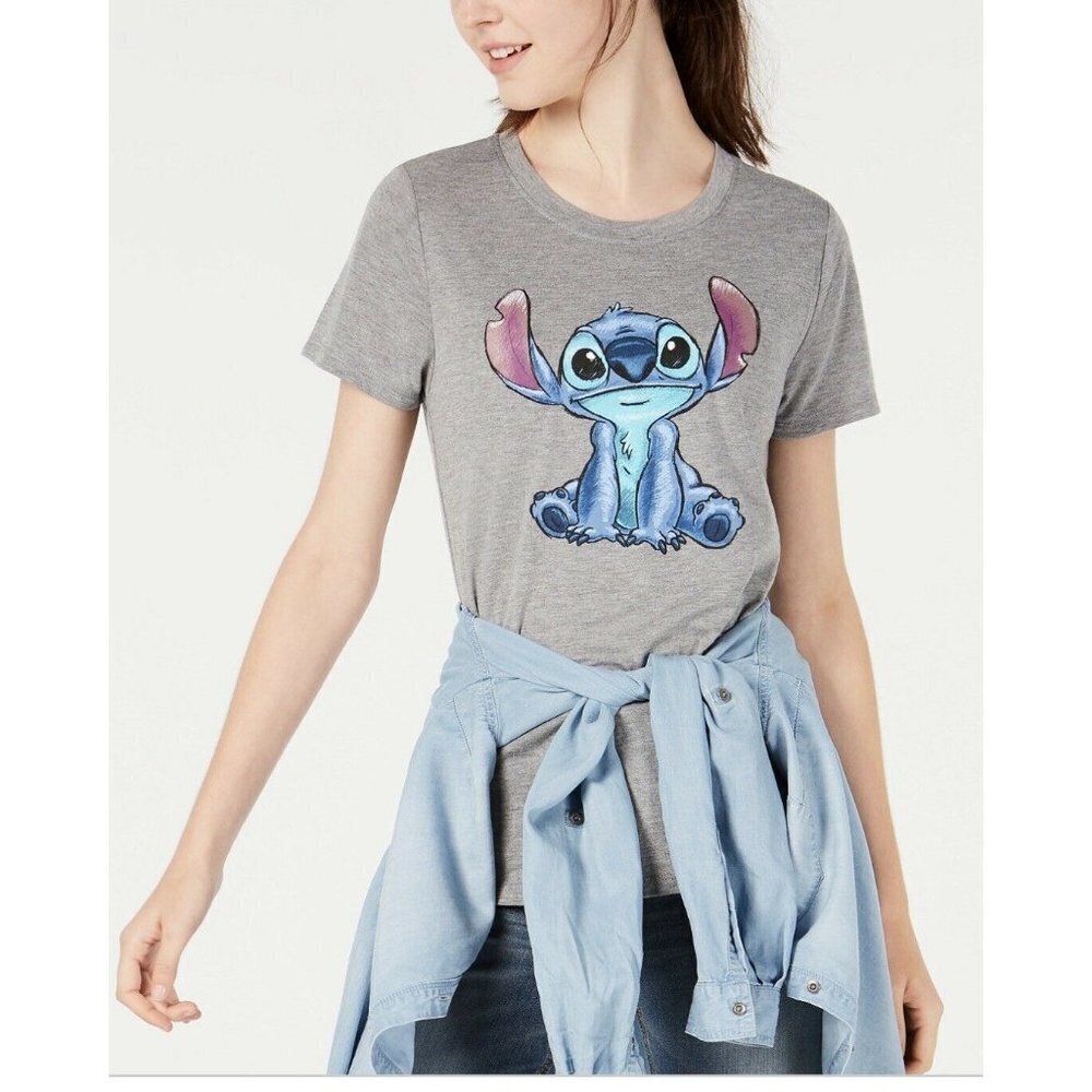 Disney SS graphic tee gray junior women size